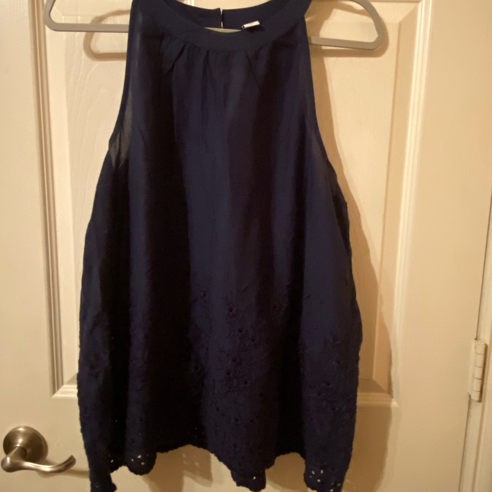 Blue tank top